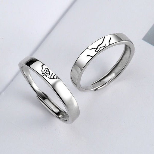 Wholesale Copper Adjustable Couple Ring JDC-RS-YZM004 Rings 伊之美 Wholesale Jewelry JoyasDeChina Joyas De China