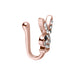Wholesale copper alloy rabbit Nose Clip JDC-NS-ZeS010 Piercings 泽森 rose gold Wholesale Jewelry JoyasDeChina Joyas De China