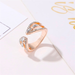 Bulk Jewelry Wholesale copper arrow zircon rings JDC-RS-MH015 Wholesale factory from China YIWU China