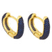 Wholesale copper Blue Earrings JDC-ES-AS071 Earrings 翱?N blue Wholesale Jewelry JoyasDeChina Joyas De China
