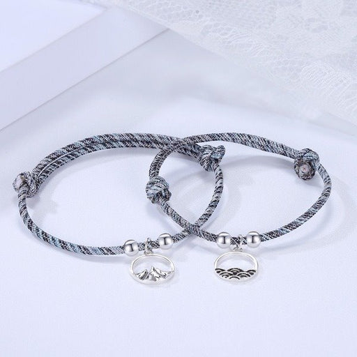 Wholesale copper braided couple bracelet JDC-BT-YZM015 Bracelet 伊之美 Wholesale Jewelry JoyasDeChina Joyas De China