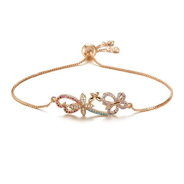 Bulk Jewelry Wholesale copper butterfly Bracelet JDC-BT-ag003 Wholesale factory from China YIWU China