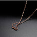 Wholesale copper butterfly necklaces JDC-NE-QLX001 Necklaces 巧兰轩 black Wholesale Jewelry JoyasDeChina Joyas De China