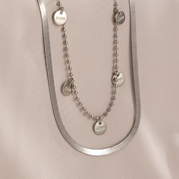 Wholesale Copper Chain Iron Chain Alloy Necklaces JDC-NE-DN075 Necklaces 道妮 Wholesale Jewelry JoyasDeChina Joyas De China