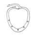 Wholesale Copper Chain Iron Chain Alloy Necklaces JDC-NE-DN075 Necklaces 道妮 white K Wholesale Jewelry JoyasDeChina Joyas De China
