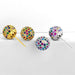 Wholesale copper color ball earrings JDC-ES-AS039 Earrings 翱?N Wholesale Jewelry JoyasDeChina Joyas De China