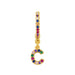 Wholesale copper color letter Earrings JDC-ES-AS036 Earrings 翱?N C Wholesale Jewelry JoyasDeChina Joyas De China