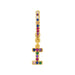 Wholesale copper color letter Earrings JDC-ES-AS036 Earrings 翱?N I Wholesale Jewelry JoyasDeChina Joyas De China