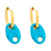 Wholesale copper colored pig nose Earrings JDC-ES-AS066 Earrings 翱?N Wholesale Jewelry JoyasDeChina Joyas De China