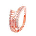 Bulk Jewelry Wholesale copper diamond cut rings JDC-NE-A395 Wholesale factory from China YIWU China