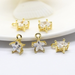 Bulk Jewelry Wholesale copper diamond five-pointed star charms JDC-CS-ZX001 Wholesale factory from China YIWU China