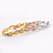 Bulk Jewelry Wholesale copper diamond twist rings JDC-RS-MH026 Wholesale factory from China YIWU China