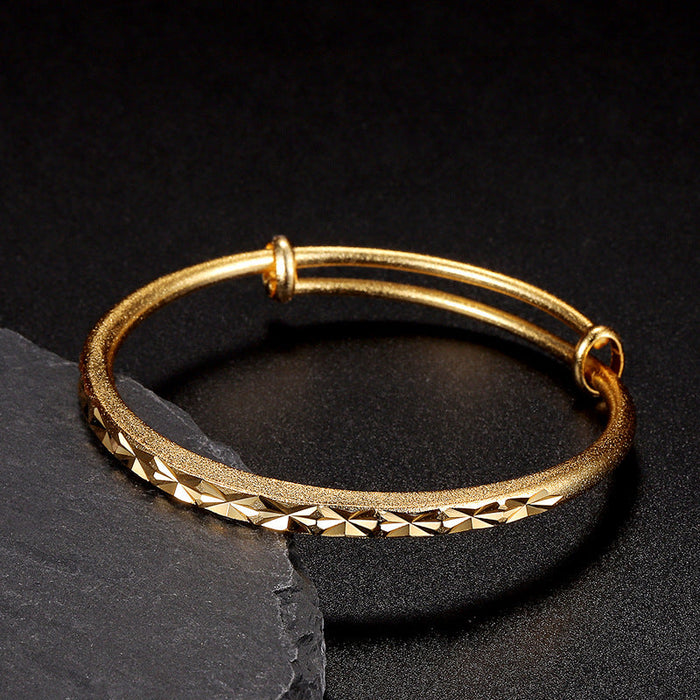 Wholesale copper gilded push-pull bracelet JDC-BT-QLX002 Bracelet 巧兰轩 gold Wholesale Jewelry JoyasDeChina Joyas De China
