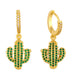 Wholesale copper green insect Earrings JDC-ES-AS073 Earrings 翱?N 1 Wholesale Jewelry JoyasDeChina Joyas De China