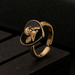 Wholesale copper inlaid zircon heart shaped angel rings JDC-RS-HX111 Rings JoyasDeChina Wholesale Jewelry JoyasDeChina Joyas De China