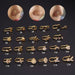 Wholesale copper inlaid zircon no piercing Nose studs MOQ≥2 JDC-NS-HengS003 Piercings 亨森 Wholesale Jewelry JoyasDeChina Joyas De China