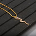 Wholesale Copper Inlaid Zircon Snake Necklaces JDC-NE-HX007 Necklaces 鸿禧 Wholesale Jewelry JoyasDeChina Joyas De China