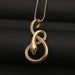 Wholesale Copper Inlaid Zircon Snake Necklaces JDC-NE-HX008 Necklaces 鸿禧 DX32-2 Wholesale Jewelry JoyasDeChina Joyas De China