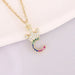 Wholesale copper letter necklace JDC-ES-Bingm007 Earrings 冰萌 Wholesale Jewelry JoyasDeChina Joyas De China