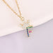 Wholesale copper letter necklace JDC-ES-Bingm007 Earrings 冰萌 F Wholesale Jewelry JoyasDeChina Joyas De China