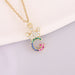 Wholesale copper letter necklace JDC-ES-Bingm007 Earrings 冰萌 G Wholesale Jewelry JoyasDeChina Joyas De China