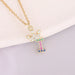 Wholesale copper letter necklace JDC-ES-Bingm007 Earrings 冰萌 I Wholesale Jewelry JoyasDeChina Joyas De China