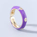 Wholesale copper micro diamond diamond diamond geometric ring JDC-RS-JL135 Rings JoyasDeChina purple Wholesale Jewelry JoyasDeChina Joyas De China
