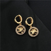 Bulk Jewelry Wholesale copper micro-inlaid zircon leopard earrings JDC-ES-ag139 Wholesale factory from China YIWU China