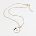 Wholesale Copper Micro Rhinestone Drop Oil Moon Eye Necklace JDC-NE-JL172 Necklaces 氿乐 black Wholesale Jewelry JoyasDeChina Joyas De China