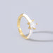 Wholesale copper micro Rhinestone star ring JDC-RS-JL134 Rings JoyasDeChina white Wholesale Jewelry JoyasDeChina Joyas De China