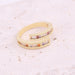 Wholesale Copper Micro Set Zircon Ring Small Daisy Cherry Fish Girl Ring JDC-RS-Bingm008 Rings 冰萌 3# Opening adjustable Wholesale Jewelry JoyasDeChina Joyas De China