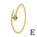 Wholesale Copper Plated 18K Gold Zircon Snake Bracelet JDC-BT-HX003 Bracelet 鸿禧 E Wholesale Jewelry JoyasDeChina Joyas De China