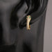 Wholesale Copper Plated 18K Gold Zircon Snake Earrings JDC-ES-HX005 Earrings 鸿禧 Wholesale Jewelry JoyasDeChina Joyas De China