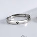 Wholesale Copper Plated Silver Couple Ring JDC-RS-YZM006 Rings 伊之美 male Wholesale Jewelry JoyasDeChina Joyas De China