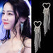 Wholesale copper Rabbit Silver Earrings JDC-ES-BY-127 Earrings 宝钰 4 Wholesale Jewelry JoyasDeChina Joyas De China