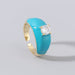 Wholesale copper rhinestone color rings JDC-RS-JL162 Rings JoyasDeChina Wholesale Jewelry JoyasDeChina Joyas De China
