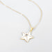 Wholesale Copper Rhinestone Drop Oil Star Necklace JDC-NE-JL183 Necklaces 氿乐 white Wholesale Jewelry JoyasDeChina Joyas De China