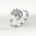 Wholesale copper rotatable ring JDC-RS-YJY002 Rings 银晶缘 4 1 Wholesale Jewelry JoyasDeChina Joyas De China