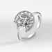 Wholesale copper rotatable ring JDC-RS-YJY002 Rings 银晶缘 Wholesale Jewelry JoyasDeChina Joyas De China