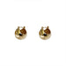 Wholesale copper round gold earrings JDC-ES-BY029 Earrings 宝钰 Wholesale Jewelry JoyasDeChina Joyas De China