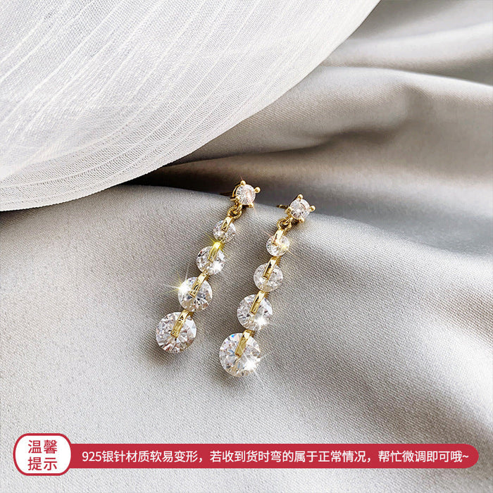 Wholesale copper round gold earrings JDC-ES-BY051 Earrings 宝钰 1 Wholesale Jewelry JoyasDeChina Joyas De China
