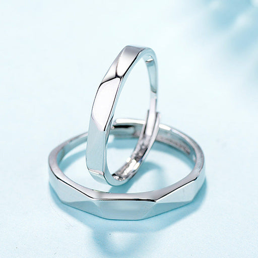 Wholesale Copper Simple Couple Rings JDC-RS-YZM030 Rings 伊之美 Wholesale Jewelry JoyasDeChina Joyas De China