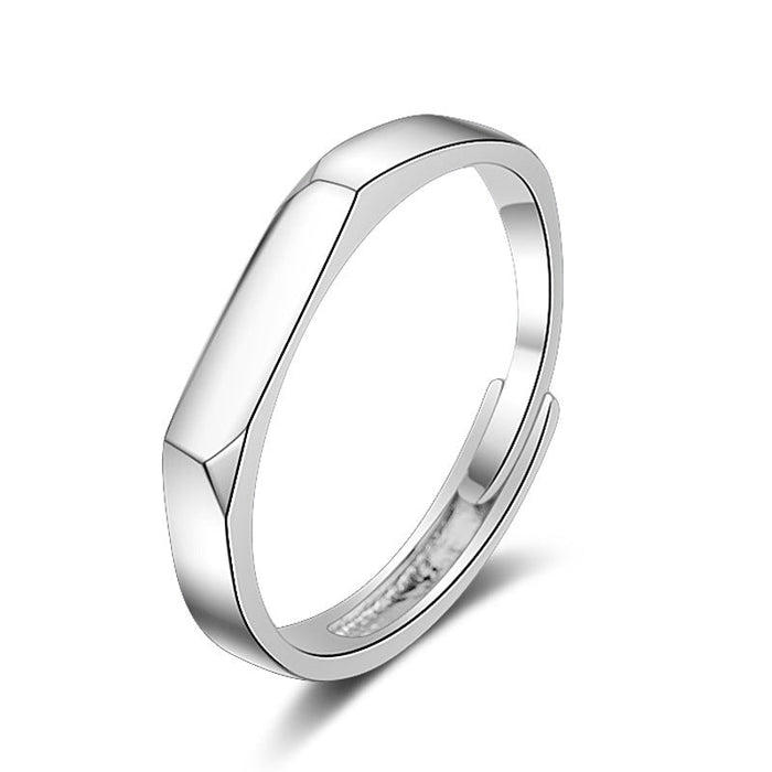 Wholesale Copper Simple Couple Rings JDC-RS-YZM051 Rings 伊之美 Wholesale Jewelry JoyasDeChina Joyas De China