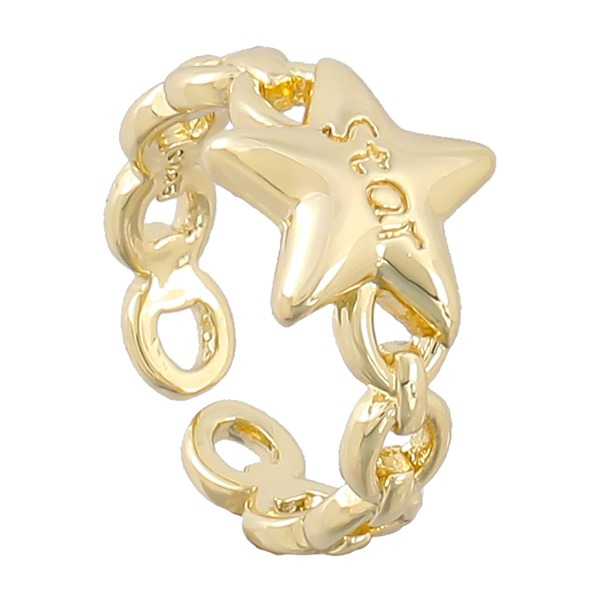 Wholesale copper star hollow ring JDC-RS-JL123 Rings JoyasDeChina Wholesale Jewelry JoyasDeChina Joyas De China