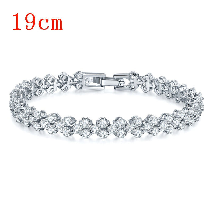 Wholesale copper zircon bracelet MOQ≥2 JDC-BT-Kas006 Bracelet 卡诗 2 19 MOQ2 Wholesale Jewelry JoyasDeChina Joyas De China
