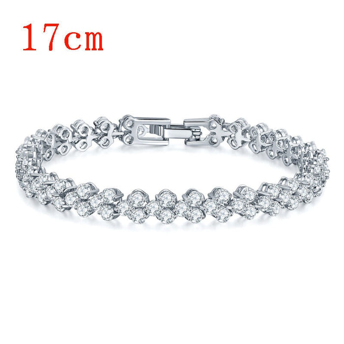 Wholesale copper zircon bracelet MOQ≥2 JDC-BT-Kas006 Bracelet 卡诗 Wholesale Jewelry JoyasDeChina Joyas De China