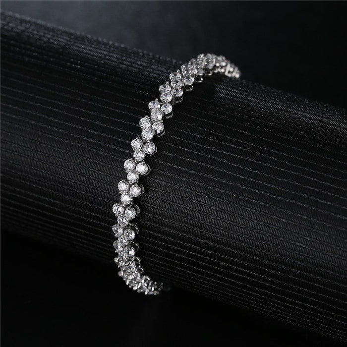 Wholesale copper zircon bracelet MOQ≥2 JDC-BT-Kas006 Bracelet 卡诗 Wholesale Jewelry JoyasDeChina Joyas De China