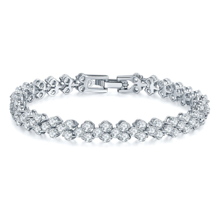 Wholesale copper zircon bracelet MOQ≥2 JDC-BT-Kas006 Bracelet 卡诗 Wholesale Jewelry JoyasDeChina Joyas De China