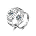 Wholesale Copper Zircon Couple Rings JDC-RS-YZM045 Rings 伊之美 Wholesale Jewelry JoyasDeChina Joyas De China
