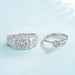 Wholesale Copper Zircon Couple Rings JDC-RS-YZM047 Rings 伊之美 Wholesale Jewelry JoyasDeChina Joyas De China
